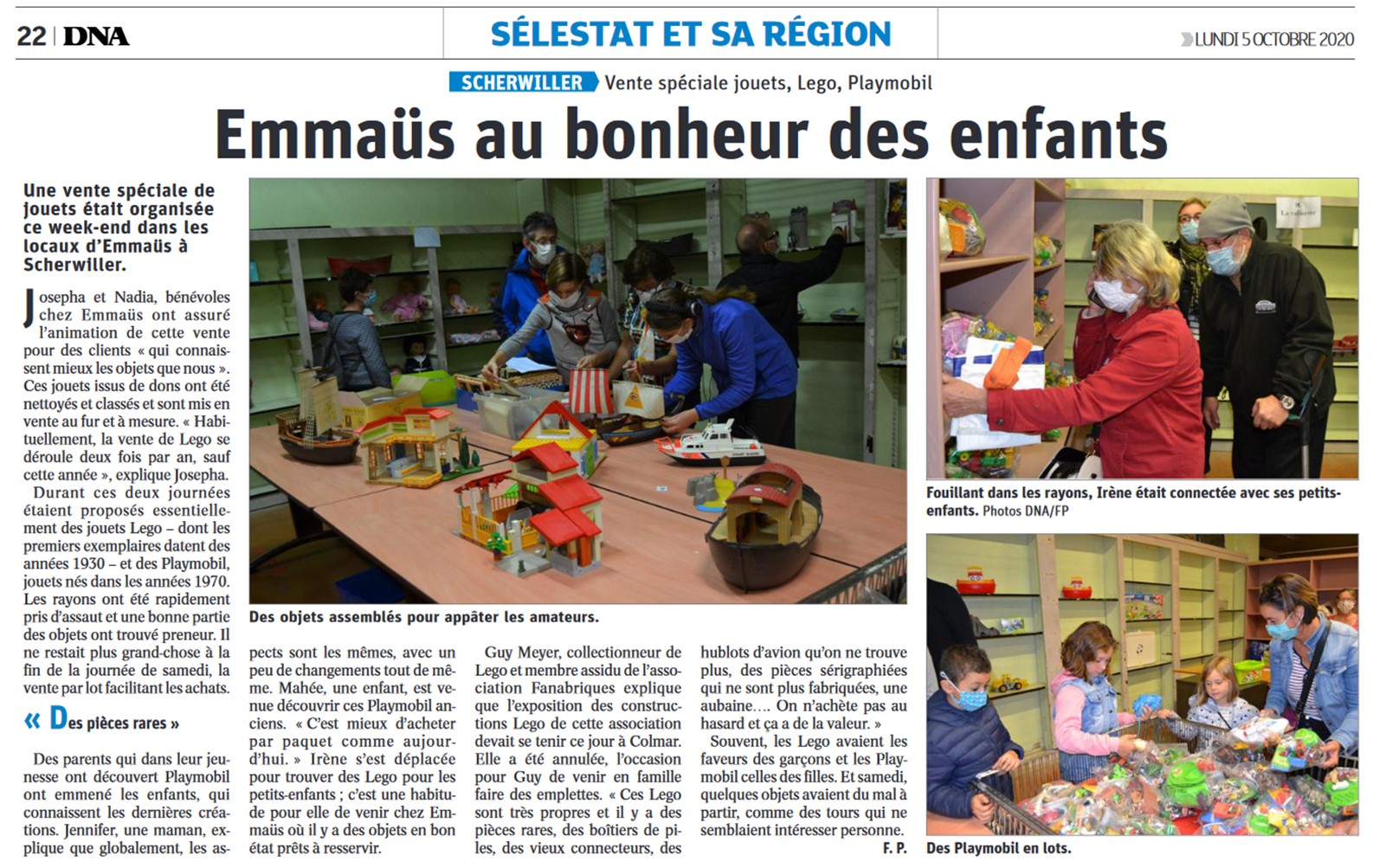 Fans de Lego®, des ados ont créé une association à Neufchâtel-en-Bray